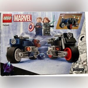 Marvel Building Set - Black and Red Motorcycles